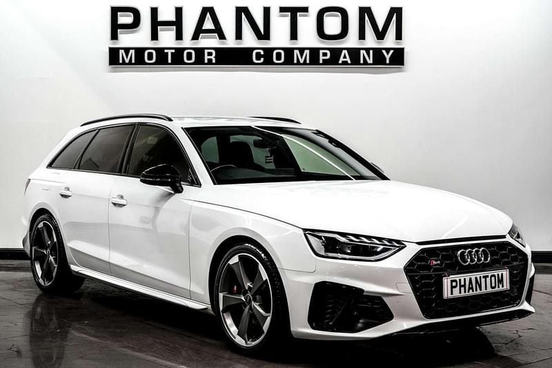 White Used 2021 Audi A4 Black Edition Estate | £32,990 - Image 1/4