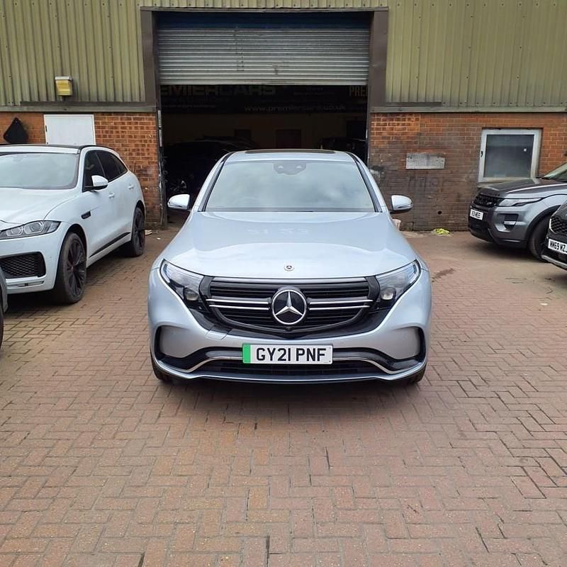 Used Mercedes EQC400 AMG Line Premium 300 kW (408 HP) 2021 Silver SUV
