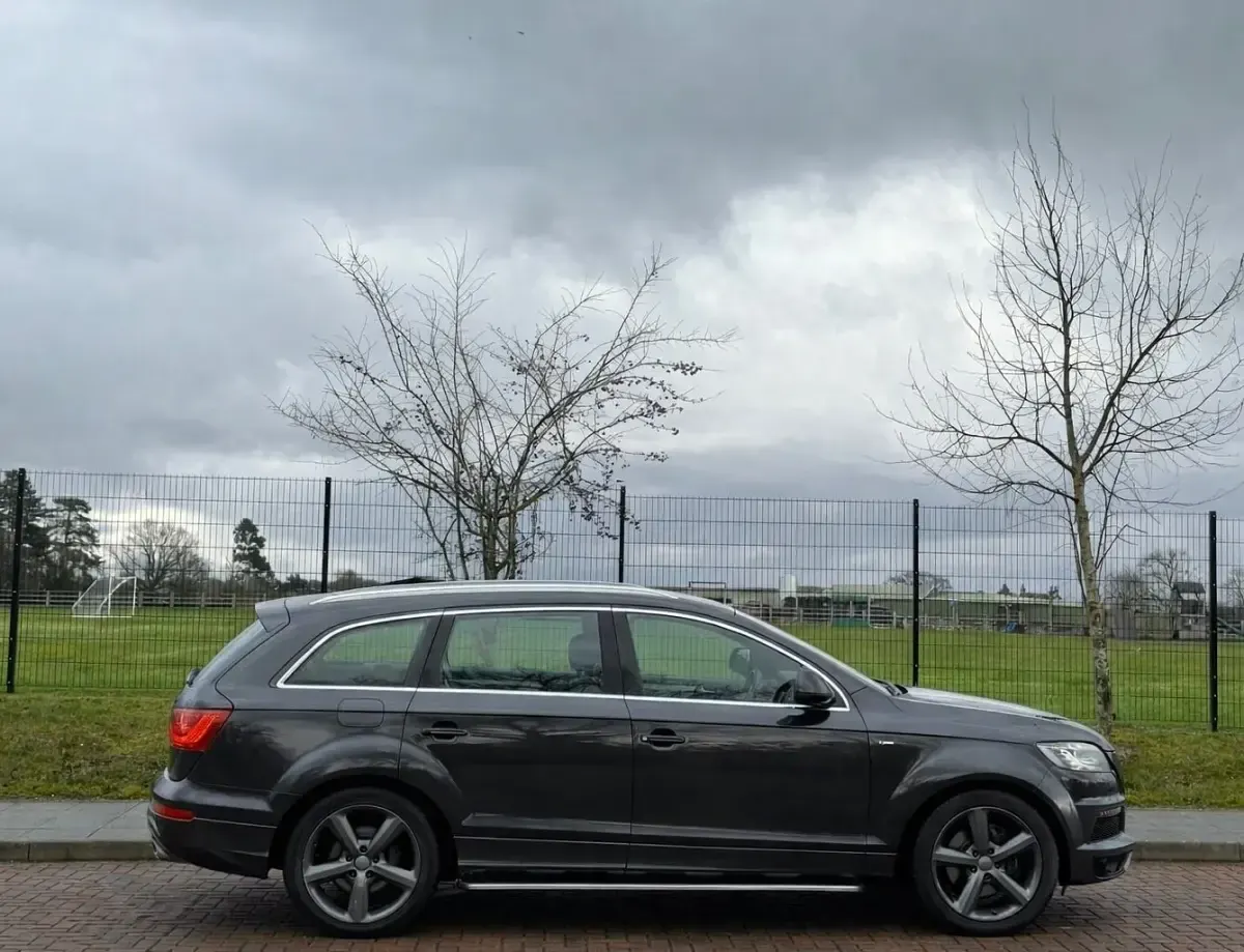 Used Audi Q7 S-Line 245 HP (180 kW) 2014 Grey SUV