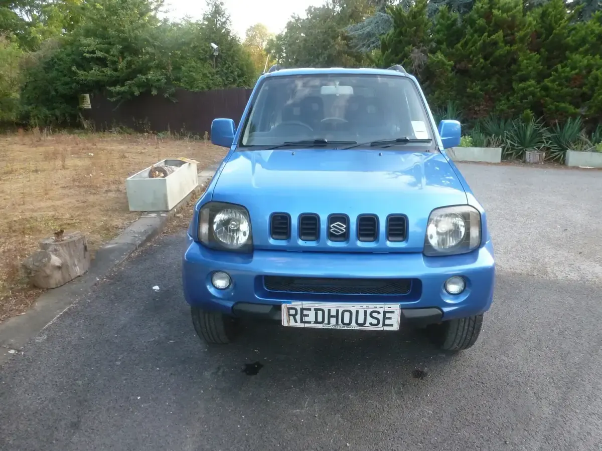Used Suzuki Jimny 80 HP (58 kW) 2002 Blue SUV