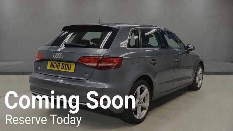 Used Audi A3 Sportback Sport 2018 Grey Hatchback