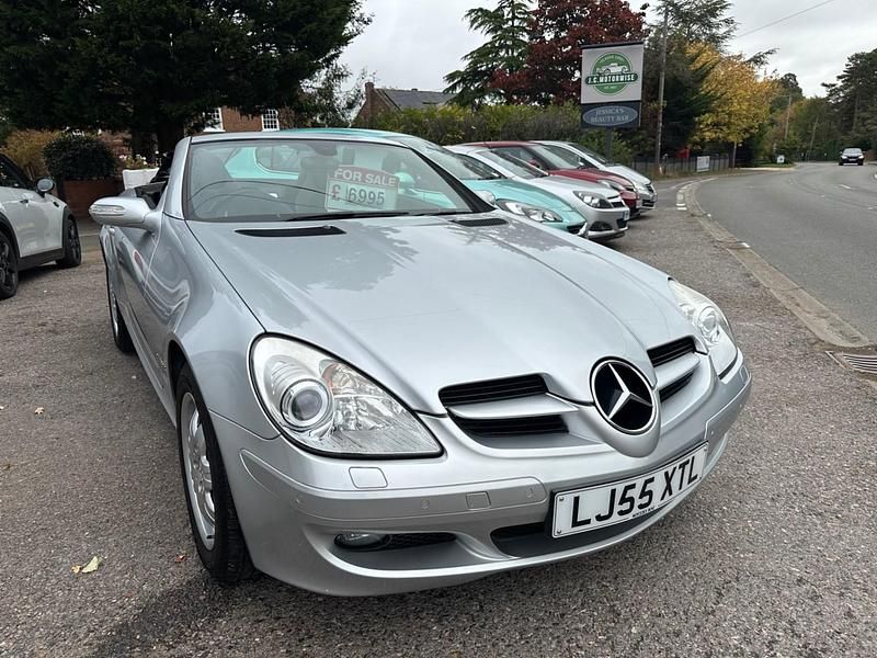 Used Mercedes SLK200 2005 Silver Cabriolet