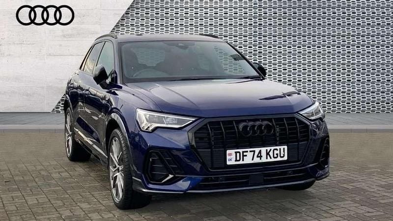 Blue Used 2025 Audi Q3 Black Edition SUV | £34,674 (Fair price) - Image 1/4