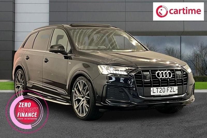 Used Audi Q7 Advanced 286 HP (210 kW) 2020 Black SUV
