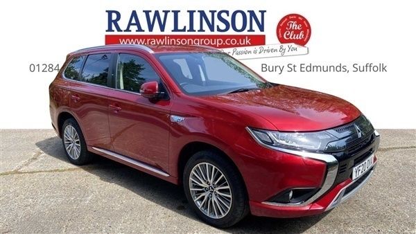Red Used 2020 Mitsubishi Outlander SUV | £16,495 (Fair price) - Image 1/1