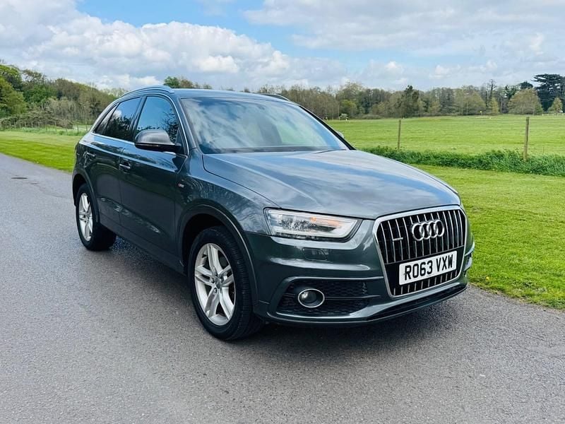Begagnad Audi Q3 S-Line 177 HK (130 kW) 2013 Grå SUV