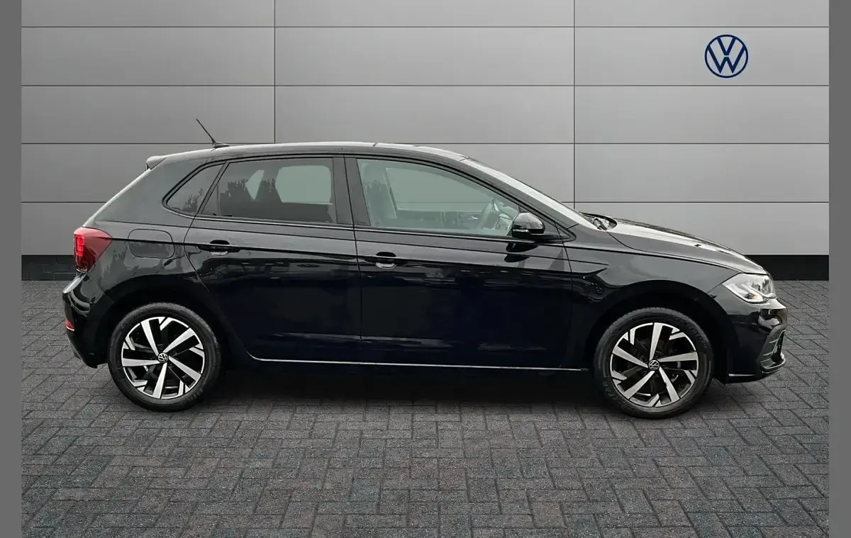 Used VW Polo Match 94 HP (69 kW) 2025 Black Hatchback