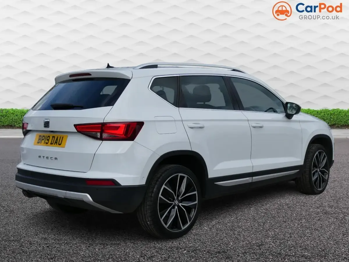 Begagnad Seat Ateca XCELLENCE Lux 150 HK (110 kW) 2019 Vit SUV