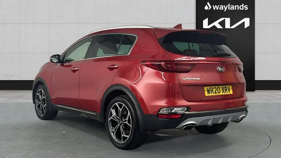 Used Kia Sportage GT-Line 177 HP (130 kW) 2020 Red SUV
