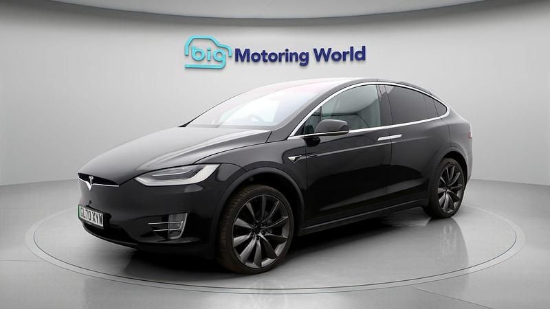 Used Tesla Model X Long Range AWD 397 kW (541 HP) 2020 Black SUV