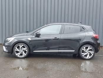 Used Renault Clio V RS Line 90 HP (66 kW) 2023 Black Hatchback