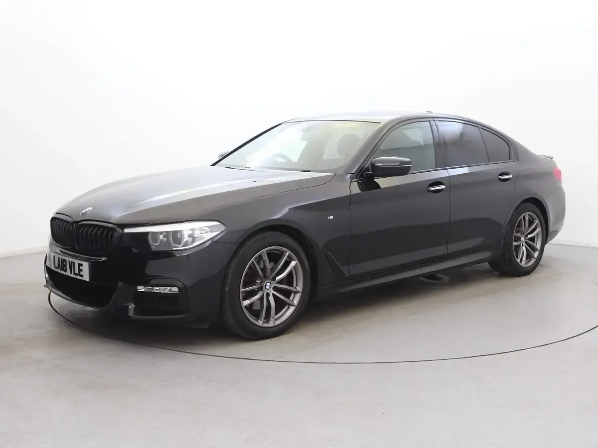 Used BMW 520 M Sport 2018 Black Sedan