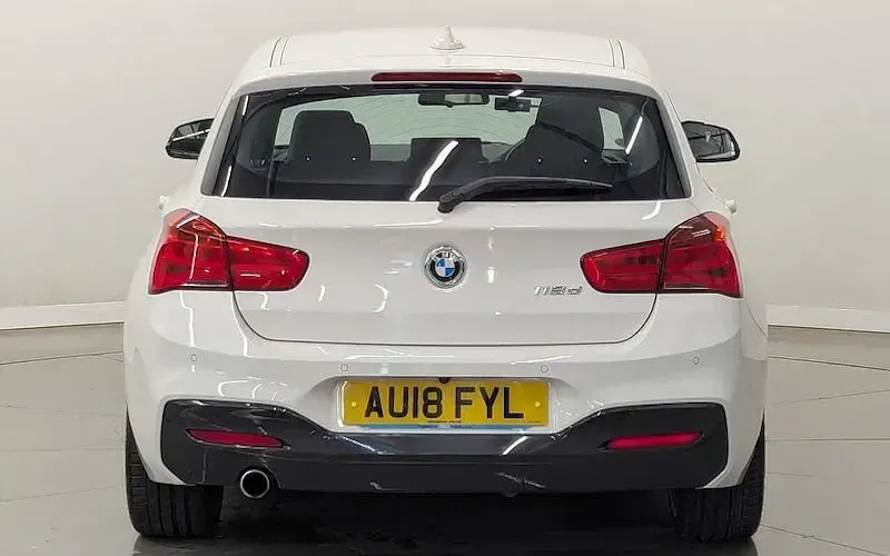 Used BMW 118 M Sport 150 HP (110 kW) 2018 White Hatchback