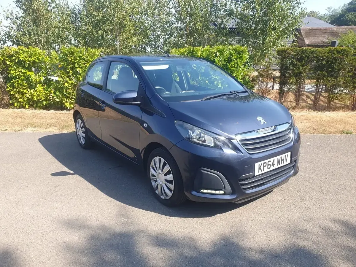 Used Peugeot 108 Active 2014 Blue Hatchback