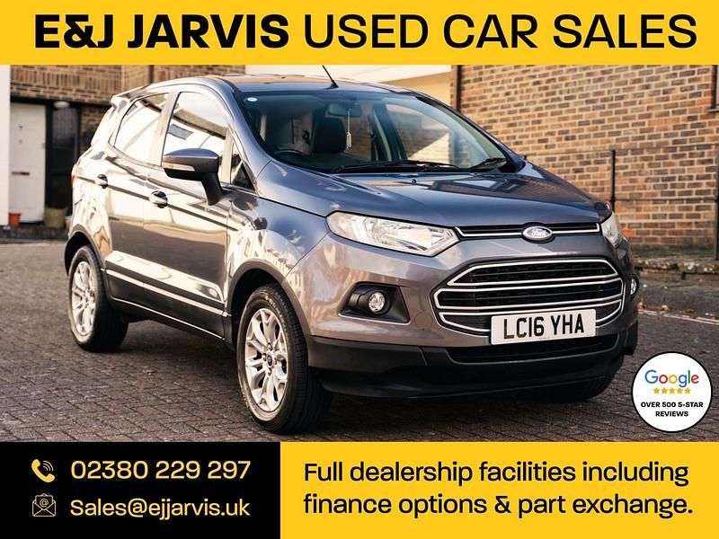 Grey Used 2016 Ford Ecosport Zetec SUV | £5,995 (Fair price) - Image 1/4