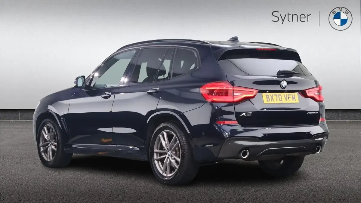 Used BMW X3 M Sport 187 HP (137 kW) 2020 Black SUV