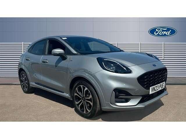 Silver Used 2023 Ford Puma ST-Line SUV | £15,797 (Fair price) - Image 1/4
