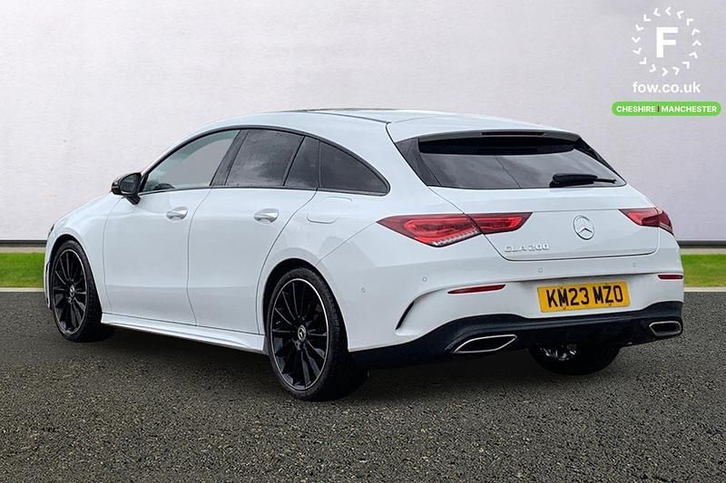 Used Mercedes CLA200 Active 2023 White Estate