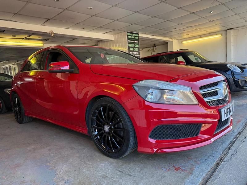 Used Mercedes A250 AMG 2014 Red Hatchback