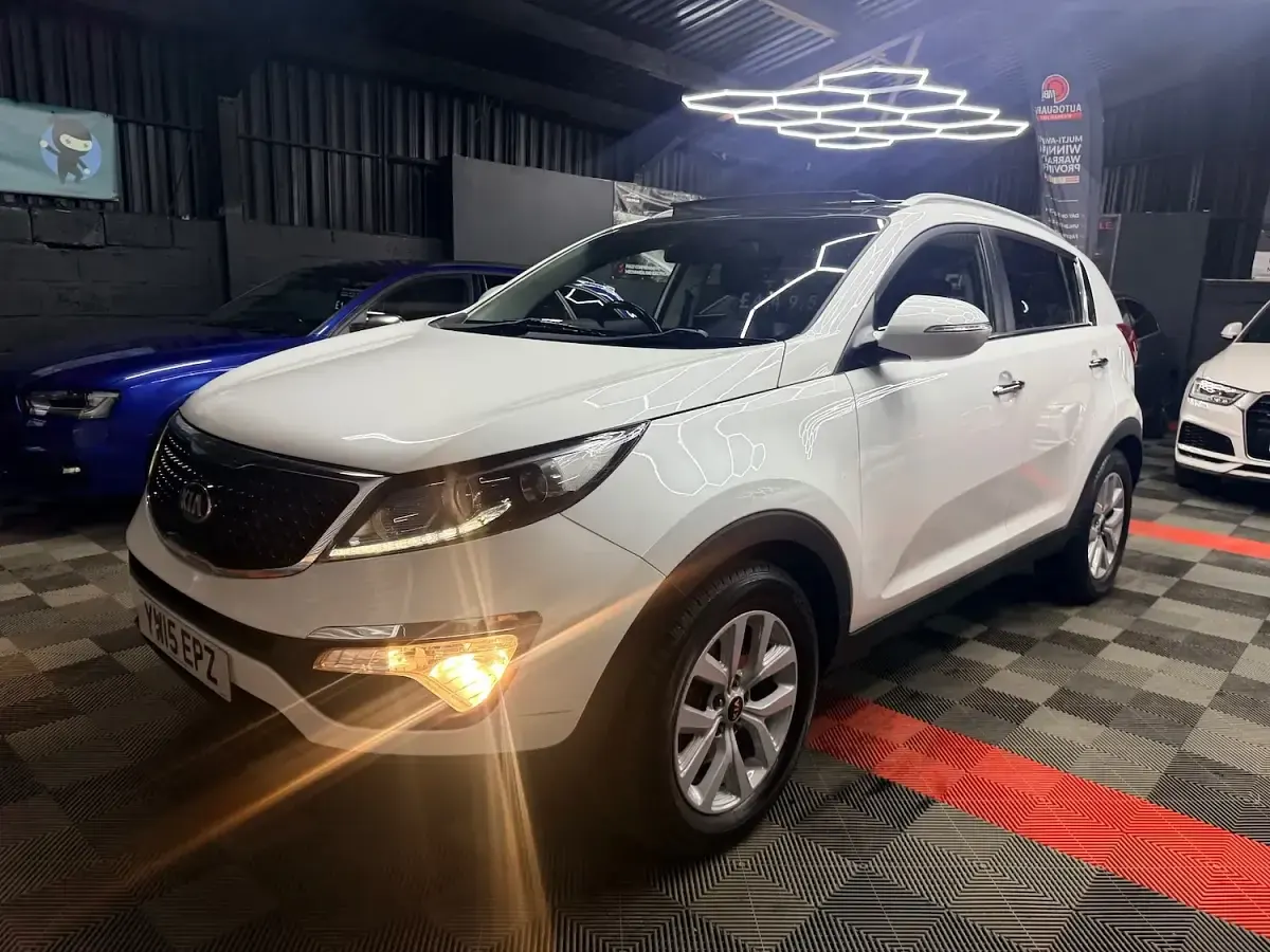 Used Kia Sportage 135 HP (99 kW) 2015 White SUV