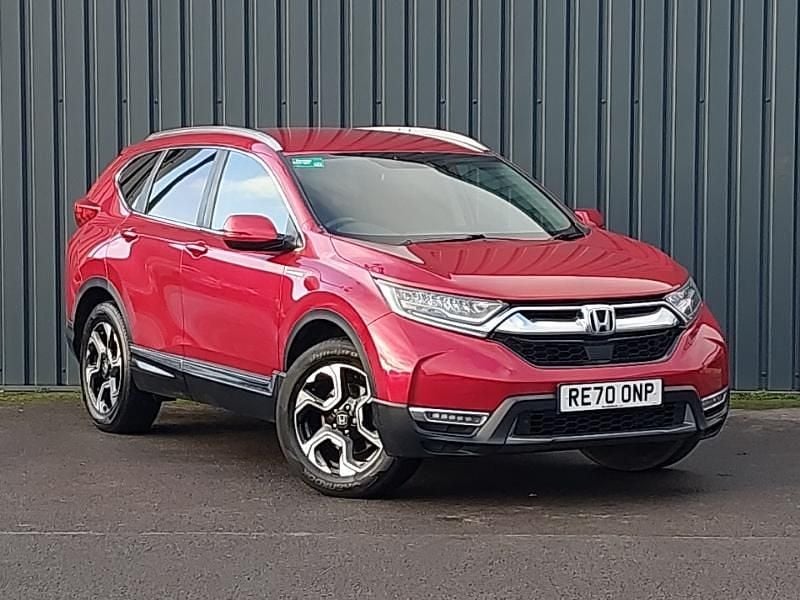 Used Honda CR-V Hybrid 184 HP (135 kW) 2020 Red SUV