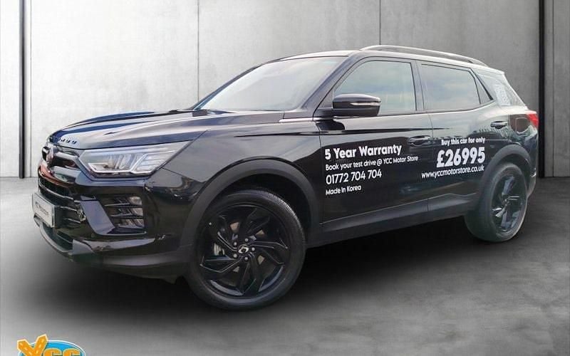 Used Ssangyong (KGM) Korando 163 HP (119 kW) 2025 Black Estate