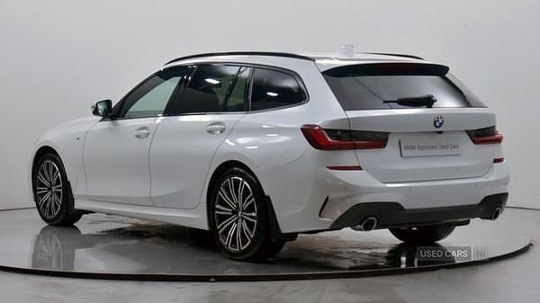 Used BMW 320 M Sport 181 HP (133 kW) 2021 White Estate
