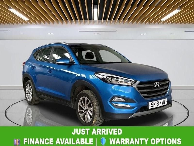 Used Hyundai Tucson SE 132 HP (97 kW) 2018 Blue SUV