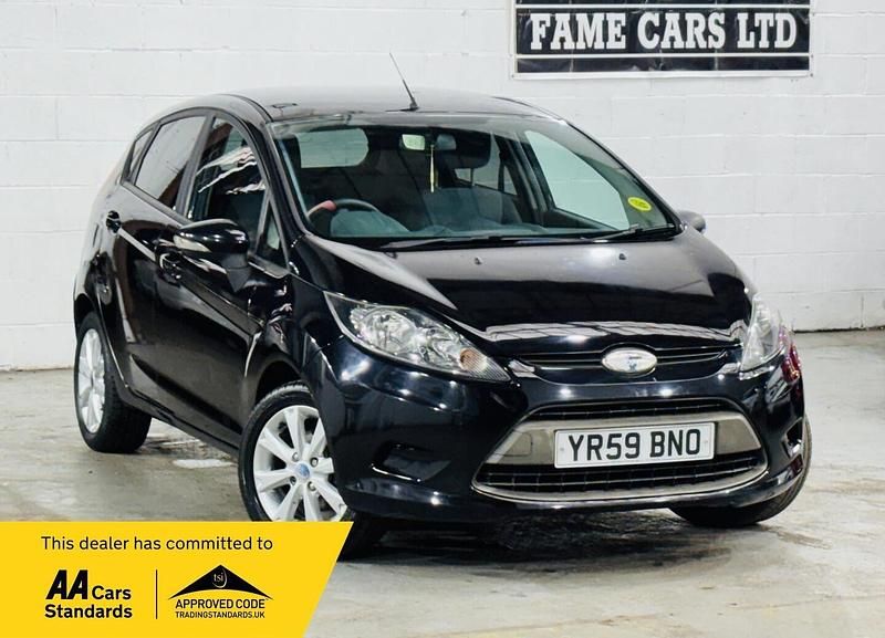 Used Ford Fiesta Style 2009 Black Hatchback