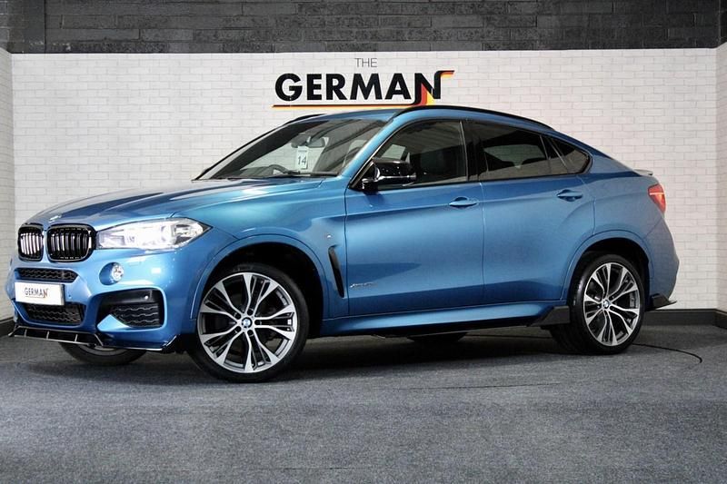 Blue Used 2018 BMW X6 M Sport SUV | £26,490 (Fair price) - Image 1/4
