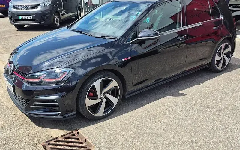 Used VW Golf VII GTI 245 HP (180 kW) 2020 Black Hatchback