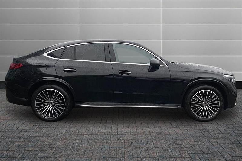 Used Mercedes GLC300 AMG line 258 HP (189 kW) 2025 Obsidian black Coupe