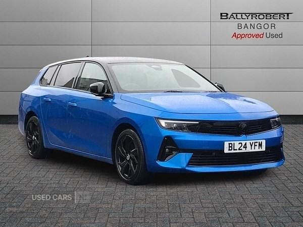 Used Vauxhall Astra S 130 HP (95 kW) 2024 Blue Estate