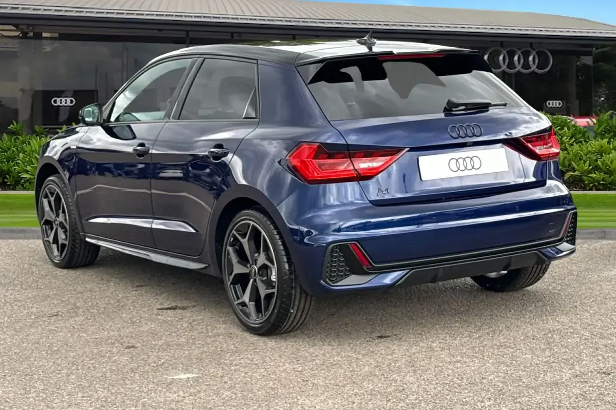 New Audi A1 Sportback Black Edition 150 HP (110 kW) 2026 Blue Hatchback