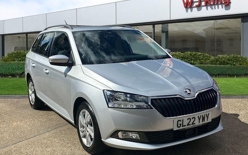 Silver Used 2022 Skoda Fabia SE Estate | £14,895 (Fair price) - Image 1/3
