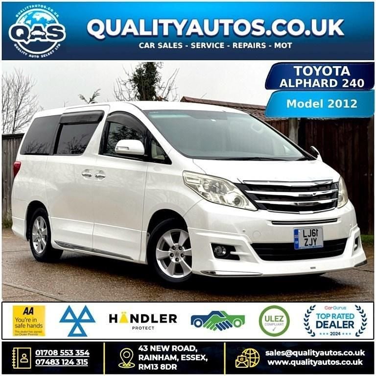 Used Toyota Alphard 2012 White MPV