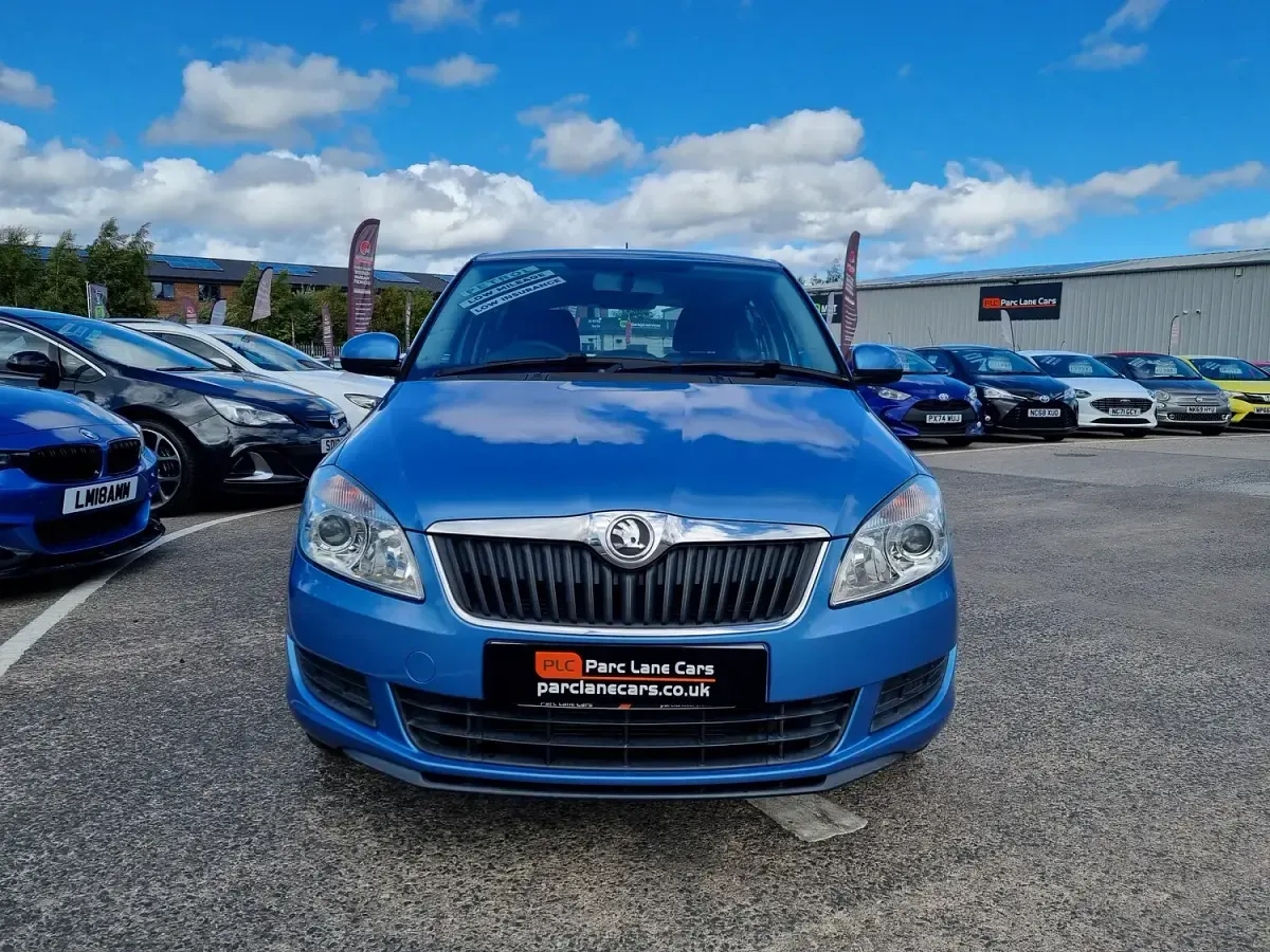 Used Skoda Fabia SE 2015 Blue Hatchback