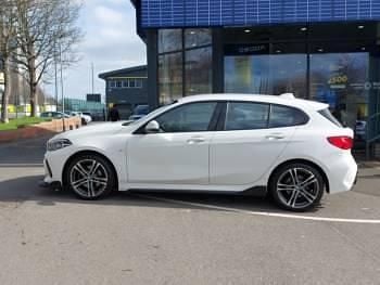 Used BMW 118 M Sport 136 HP (100 kW) 2022 White Hatchback