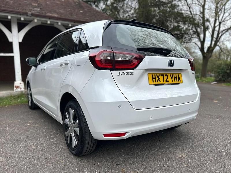 Begagnad Honda Jazz SR 2022 Vit Halvkombi