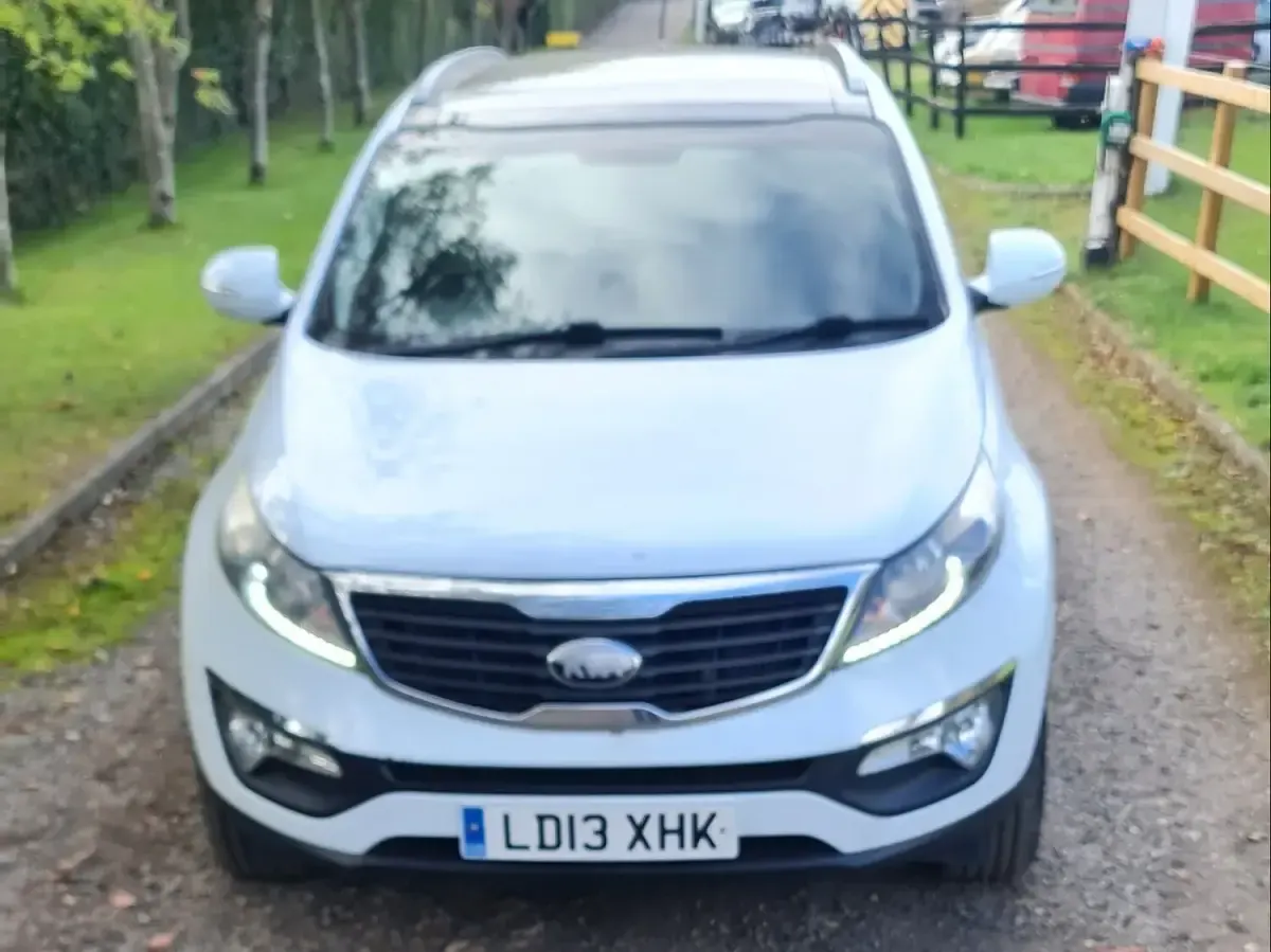 Used Kia Sportage 115 HP (84 kW) 2013 White SUV
