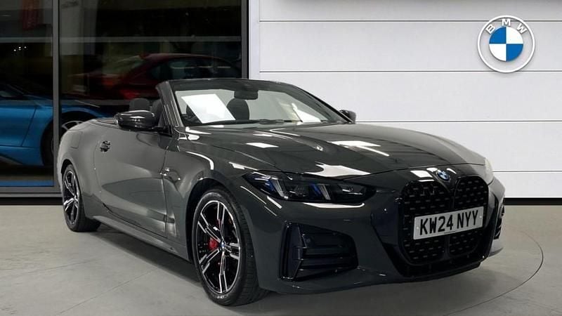 Grey Used 2024 BMW 420 M Sport Cabriolet | £38,950 (Fair price) - Image 1/4