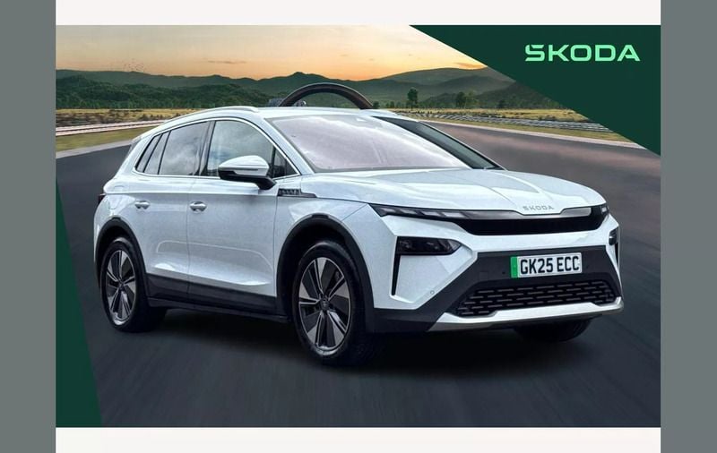 White New 2025 Skoda Elroq SUV | £31,990 (Super price) - Image 1/4