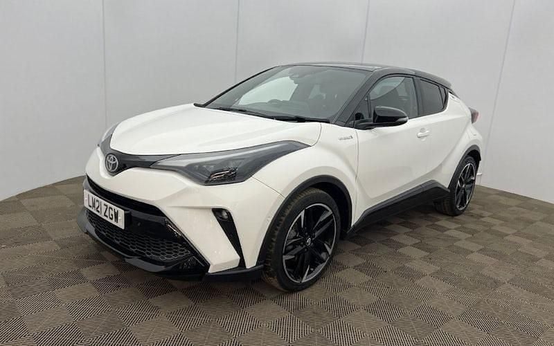White Used 2021 Toyota C-HR Sport SUV | £21,490 (Fair price) - Image 1/4