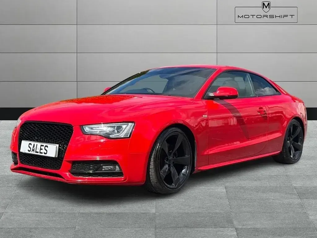 Used Audi A5 Black Edition 177 HP (130 kW) 2013 Red Coupe