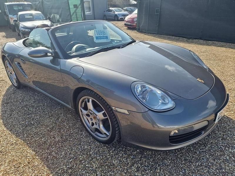 Used Porsche Boxster 245 HP (180 kW) 2008 Grey Cabriolet