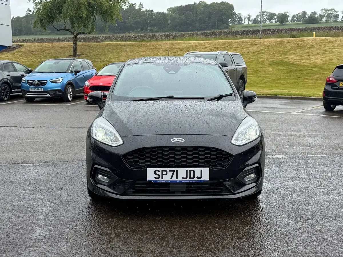 Used Ford Fiesta ST-Line 125 HP (91 kW) 2021 Black Hatchback