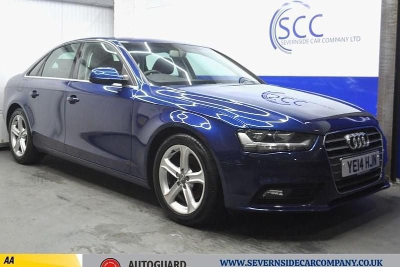 Blue Used 2014 Audi A4 Design Sedan | £5,795 (Fair price) - Image 1/1