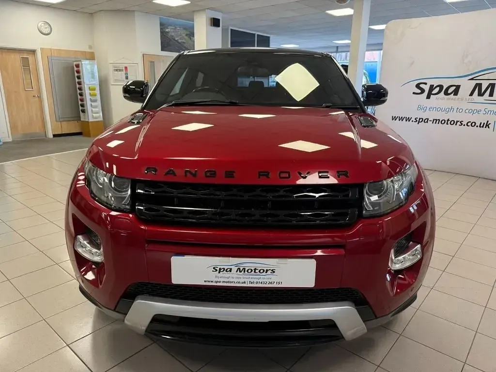 Gebraucht Land Rover Range Rover evoque Dynamic 190 PS (139 kW) 2011 Rot Coupé
