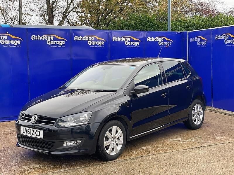 Black Used 2012 VW Polo Match Hatchback | £9,995 (A bit pricey) - Image 1/4