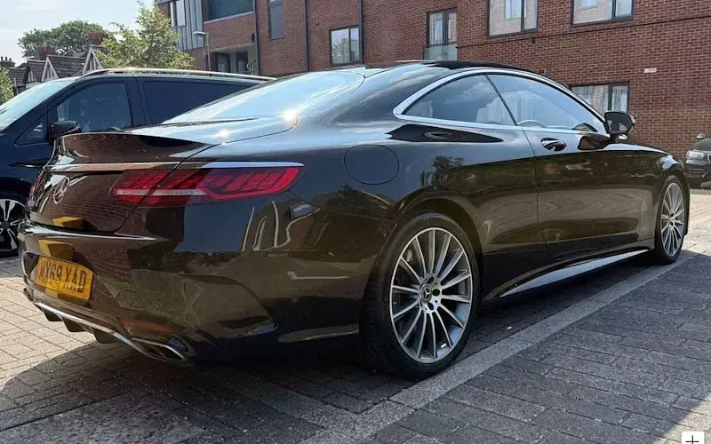 Used Mercedes S560 AMG Line Premium 469 HP (344 kW) 2019 Black Coupe